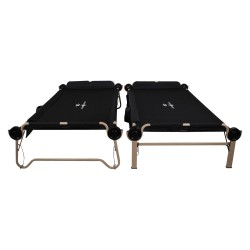 Camping Disc-O-Bed 2XL avec poches latérales