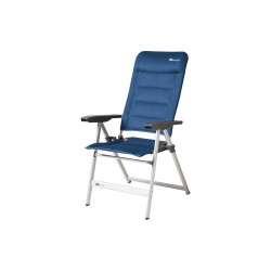 Dukdalf Chaise de camping chauffée bleu vif