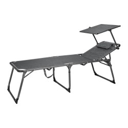 Juego de tumbonas trípode Berger Slimline 2 piezas azul claro