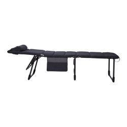 Lettino prendisole Crespo AP-363 XL Air Deluxe grigio