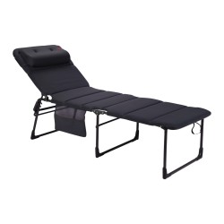 Lettino prendisole Crespo AP-363 XL Air Deluxe grigio