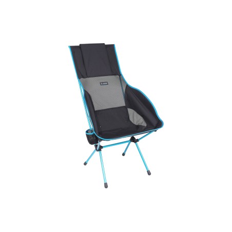 Silla de camping negra Helinox Savanna Chair