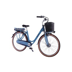 Bici elettrica urbana Llobe 28 pollici Blue Motion 2.0 blu 10.4 Ah