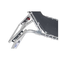 Tumbona Crespo AL-364 XL gris oscuro