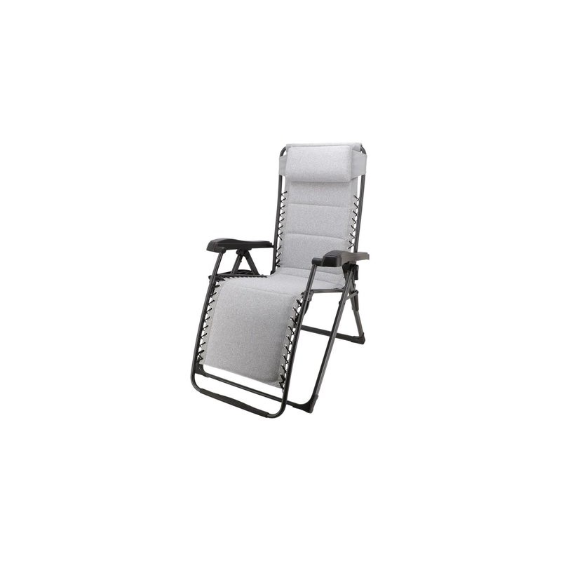 Travellife Bloomingdale Relax silla plegable gris