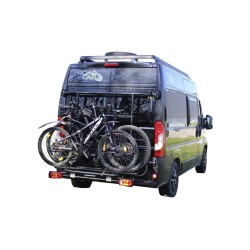 Alu Line Adventure Support arrière pour 2 vélos / e-bikes