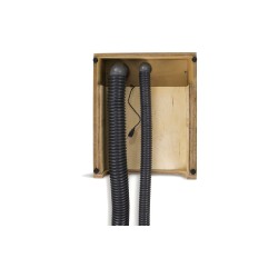 WC di compostaggio secco Trobolo BilaBloem con sistema di estrazione dell'aria elettrica 43.5 x 31 x 47.5 cm