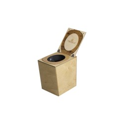WC di compostaggio secco Trobolo BilaBloem con sistema di estrazione dell'aria elettrica 43.5 x 31 x 47.5 cm