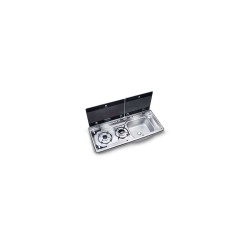 Dometic MO 9722R 2-burn and sink cooking plate on the right