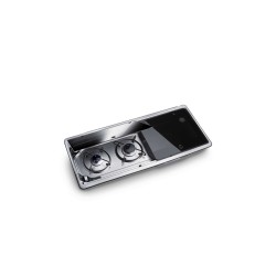 Dometic MO 9722R 2-burn and sink cooking plate on the right