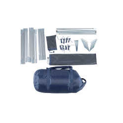 Tambu Poribar Carp family tunnel 5 people navy blue