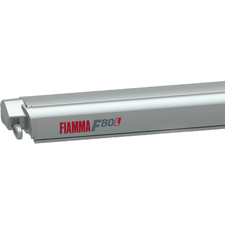 Toldo Fiamma F80L Titanium con montaje en techo 450 azul