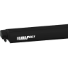 Toldo Fiamma F80L Noir profond avec montage au plafond 450 gris