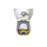 Separett Tiny urine diverter toilet with urine deposit 49.7 x 39.8 x 47 cm 12/110-240 V