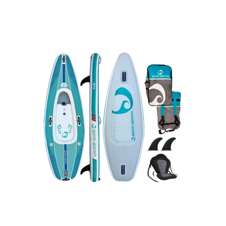 Spinera SUP Kayak 10 azul-verde/blanco 305 x 98 x 20 cm