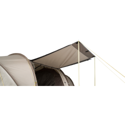 Tambu Agnikunda Comfort Vis à Vis Tienda túnel de trekking para 4 personas marrón