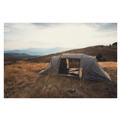 Tambu Agnikunda Comfort Vis à Vis Trekking tunnel store for 4 brown people