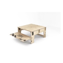 Caja de cama/mesa plegable Escape Vans Eco Box L