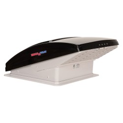 Airxcel Maxxfan Deluxe cappuccio / sistema di ventilazione 12 V 40 x 40 cm nero