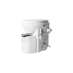 Nature's Head Dry composting toilet with standing crank