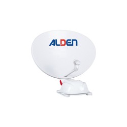 Alden AS2 80 HD Ultrawhite Satellitenanlage inklusive 24" EVO HD AIO TV mit integrierter Antennensteuerung