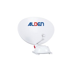 Satellite system Alden AS2 80 HD Ultrawhite that includes 24" AIO EVO HD TV with integrated antenna control