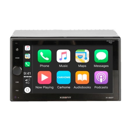 Sistema informazioni e intrattenimento Xzent X-227 DAB + Apple CarPlay