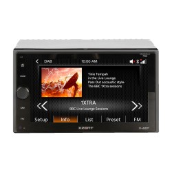 Sistema de información y entretenimiento Xzent X-227 DAB + Apple CarPlay
