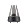 Lampada a olio Kooduu Nordic Light Pro con altoparlante in argento Bluetooth