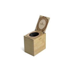 Trobolo IndiBloem Toilette Séparateur mobile avec arène 46.5 x 31 x 47.5 cm