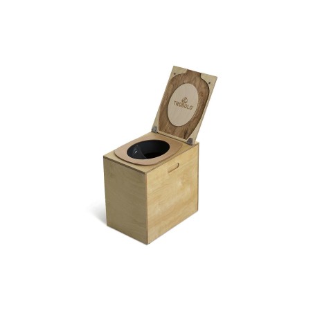Trobolo IndiBloem Toilette Séparateur mobile avec arène 46.5 x 31 x 47.5 cm