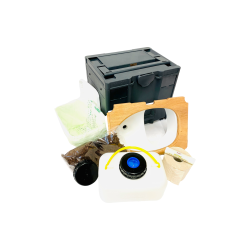 Inodoro compostero seco BoKlo Systainer 3 M337 5 litros