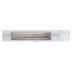 Enders Madeira electric radiant stove that includes wall support