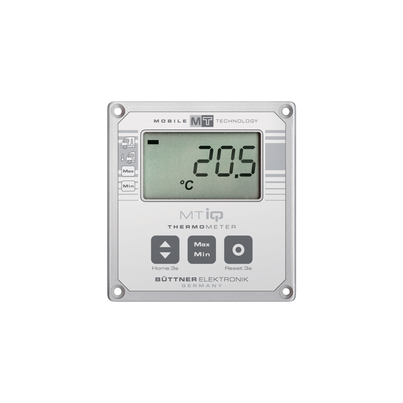 Termómetro Büttner Elektronik LCD con sensor remoto 9 a 30 V