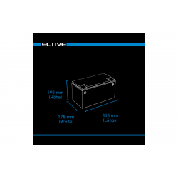 Batería de alimentación de litio Ective LC 100 BT LT 12V LiFePO4