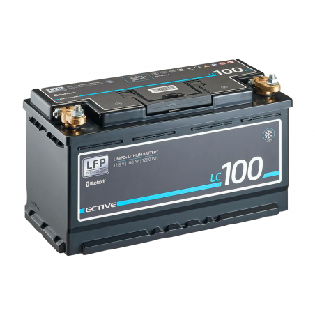 Batteria al litio Ective LC 100 BT LT 12V LiFePO4