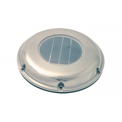 Solarventilator Lilie Weiß