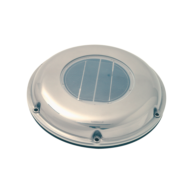 Solarventilator Lilie Weiß