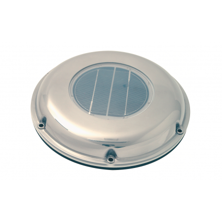 Solarventilator Lilie Weiß