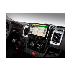 9-inch Alpine Ducato 7 navigation package including installation kit and LFB interface
