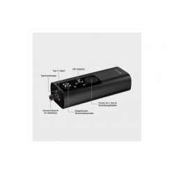 Compresor de aire inalámbrico móvil Xlayer 8.0 bar 2.000 mAh