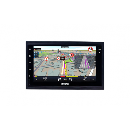 Snooper SMH 7 Zoll DAB+ integriertes Multimedia-Navigationsgerät
