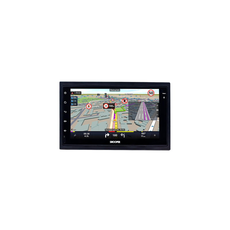 Snooper SMH 8-Zoll-DAB+-integriertes Multimedia-Navigationssystem