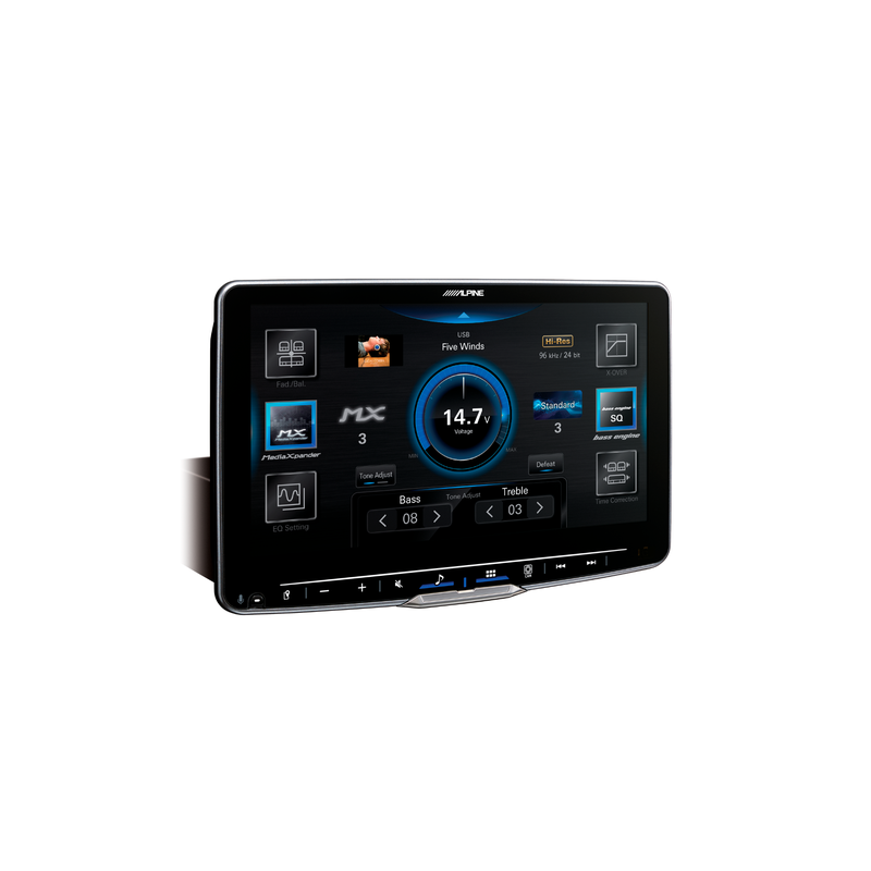 9 pouces Écran alpin. Apple CarPlay sans fil et Android Auto