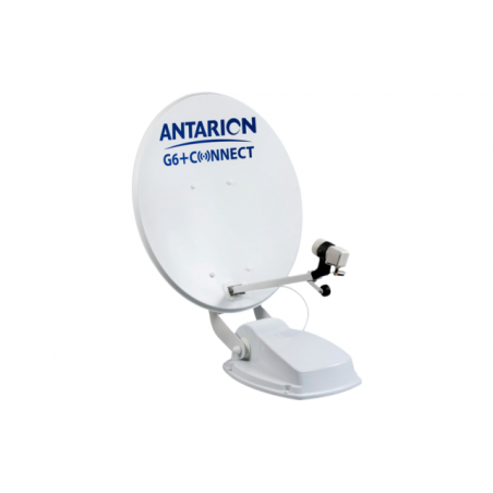 G6+ Doppia antenna satellitare automatico 65 cm Bianco