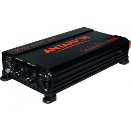 Inversor antarion puro 12 V a 230 V 1500 W