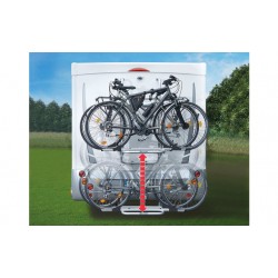 BR-Systems electric bike lift with Rail bike rack