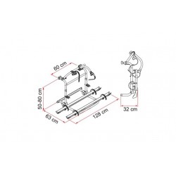 Tragetasche Fiamma Carry Bike Pro M