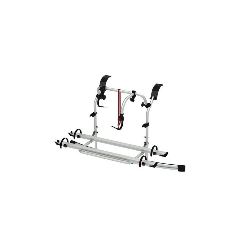 Fiamma Carry-Bike Ford Custom - Custom Nugget Plus portabici per 2 bici argentate