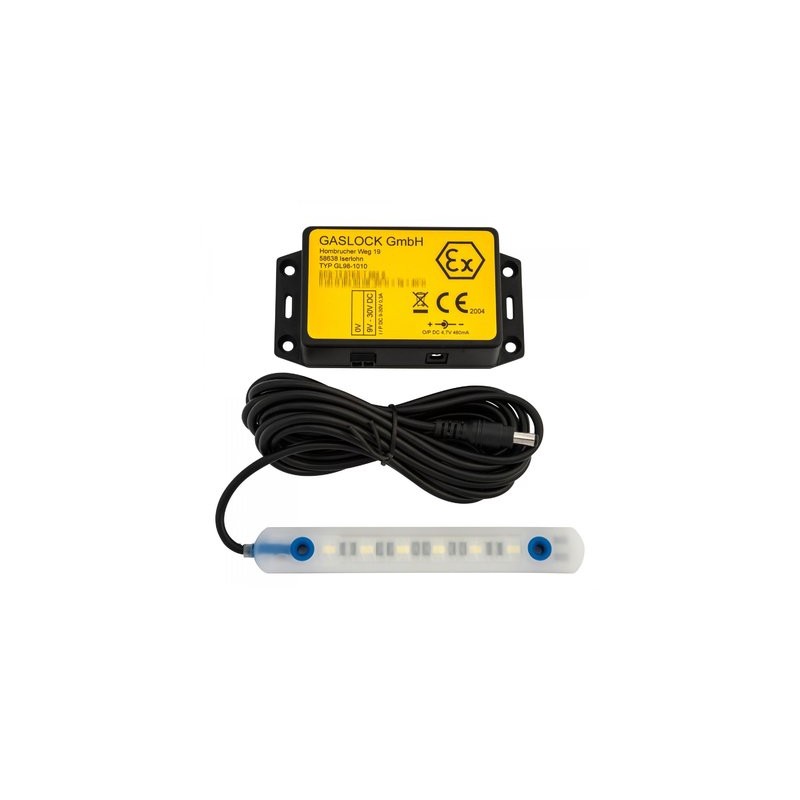 Gaslock GaslightLampada a LED con alimentazione antideflagrante per scatola a gas 12/24 V